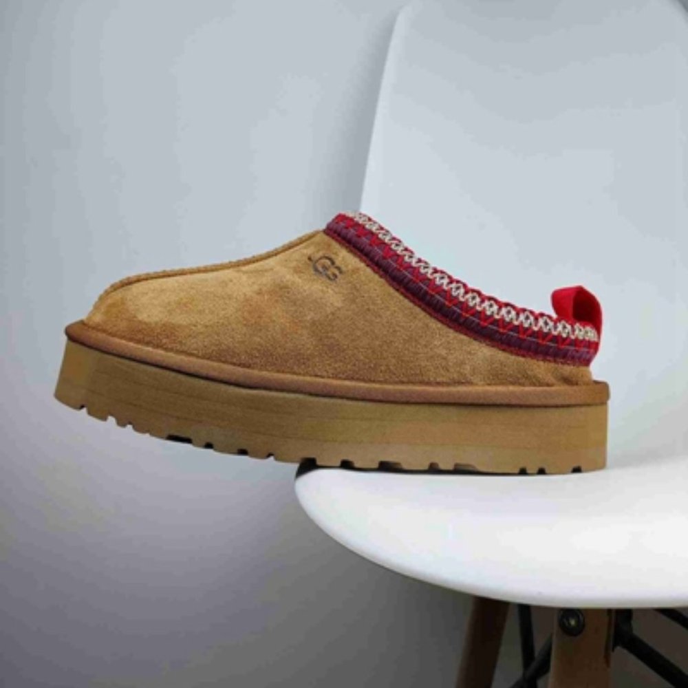 Ugg Tazz Tasman Platform Slippers 6 NEW